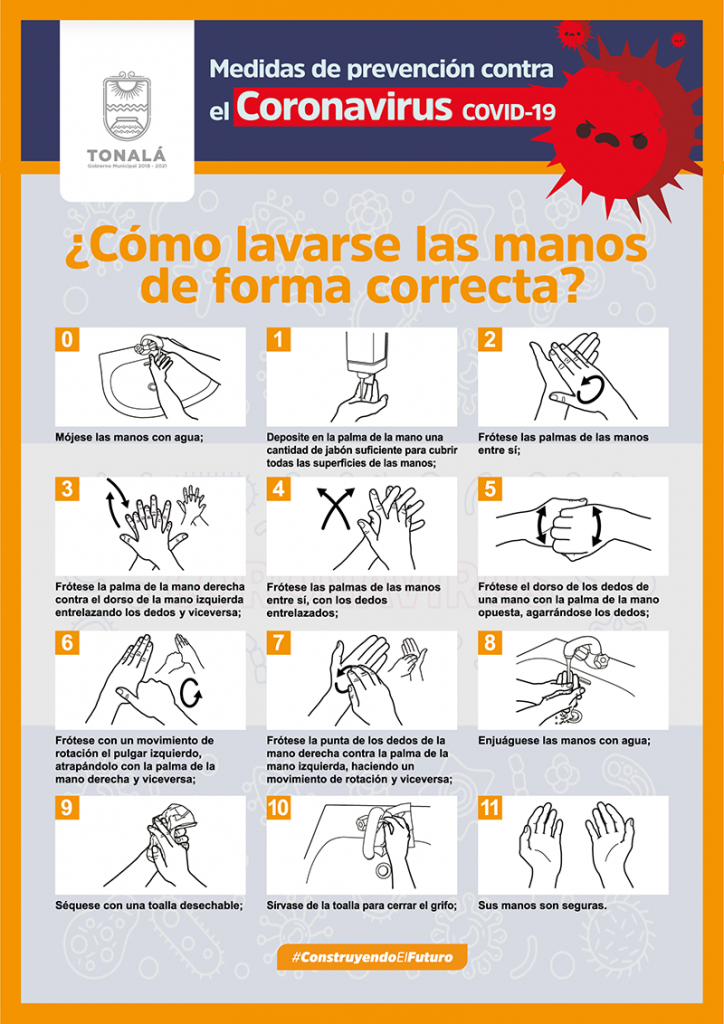 Medidas ante el coronavirus – Gobierno de Tonalá
